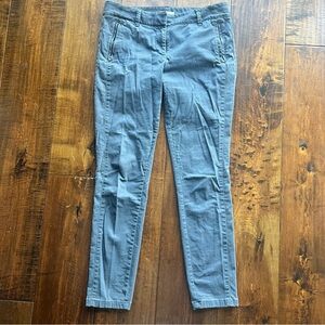 LOFT 10T 30" inseam Gray Ankle Chino Pants moto style
